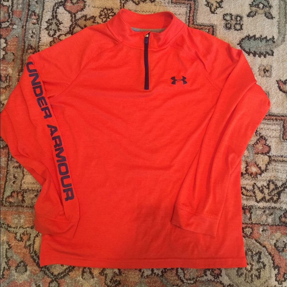 Boys Under Armour 1/4 zip